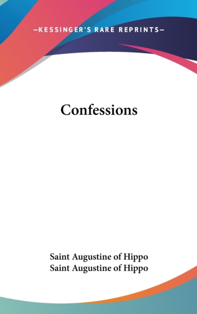 Confessions,  Book