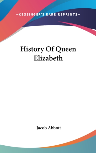 History Of Queen Elizabeth,  Book
