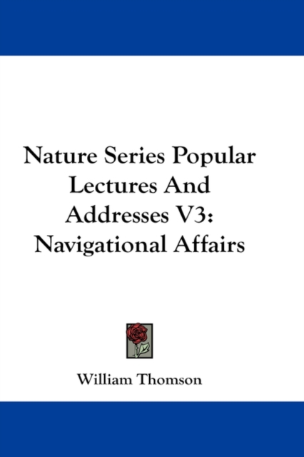 NATURE SERIES POPULAR LECTURES AND ADDRE, Hardback Book