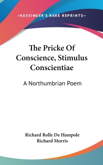 Pricke Of Conscience, Stimulus Conscientiae, Hardback Book