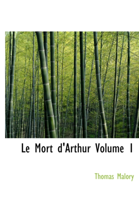 Le Mort D'Arthur Volume 1, Hardback Book