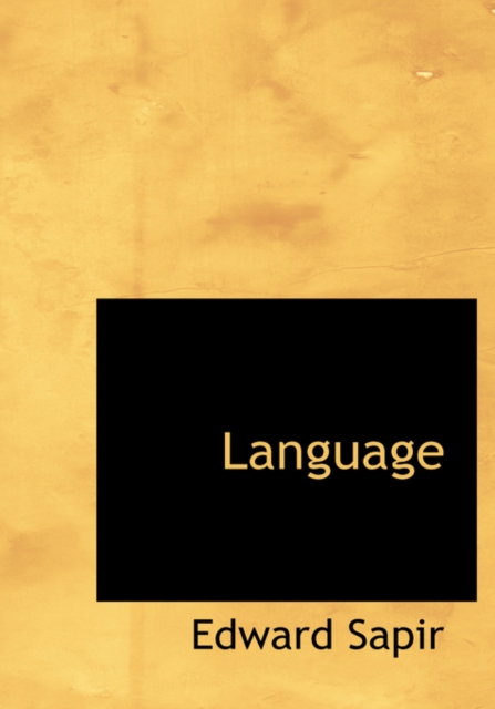 Language, Hardback Book
