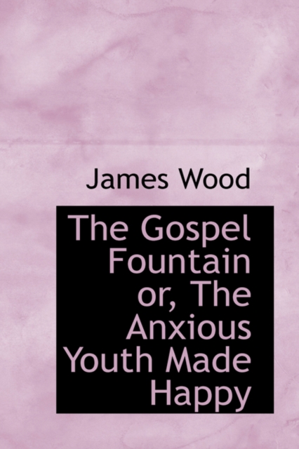 The Gospel Fountain Or, the Anxious Youth Made Happy, Hardback Book