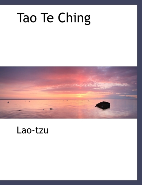 Tao Te Ching, Paperback Book