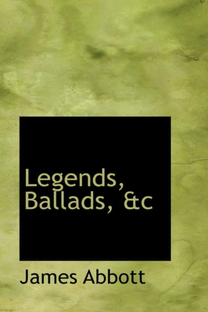 Legends, Ballads, AC, Hardback Book