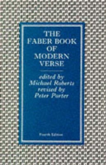 The Faber Book of Modern Verse, Paperback / softback Book