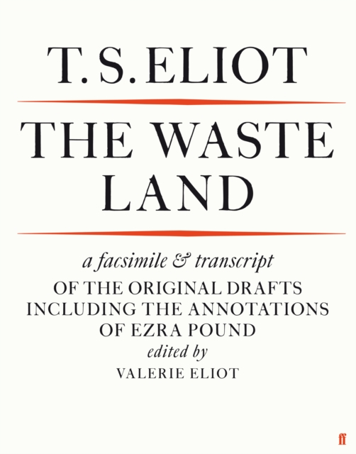 The Waste Land Facsimile, Paperback / softback Book