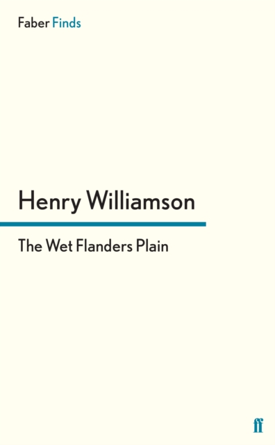 The Wet Flanders Plain, Paperback / softback Book