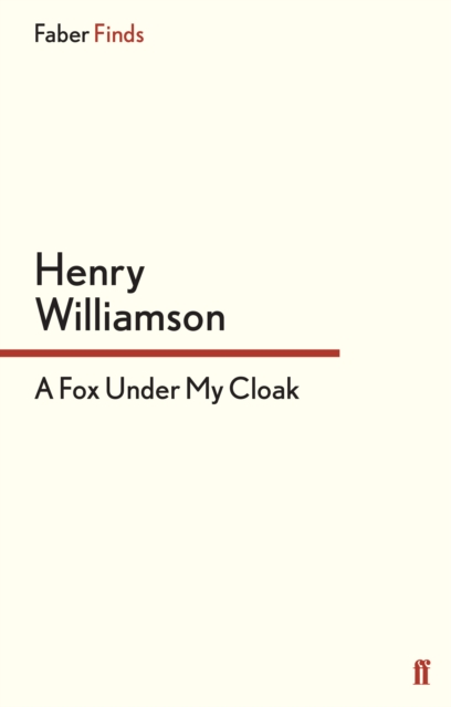 A Fox Under My Cloak, Paperback / softback Book