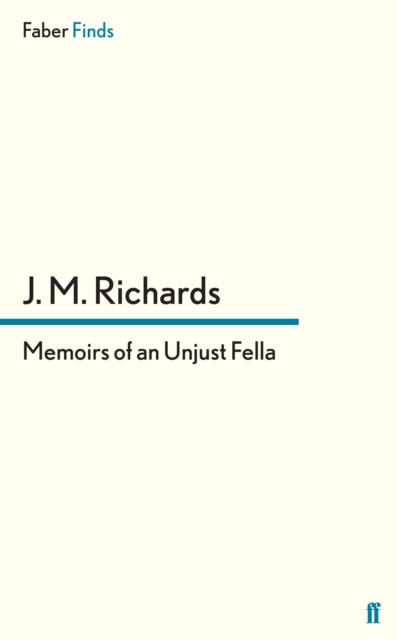 Memoirs of an Unjust Fella, Paperback / softback Book