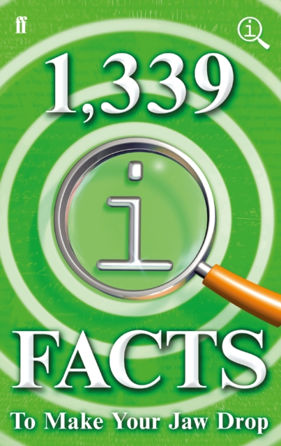 1,339 QI Facts To Make Your Jaw Drop, Hardback Book