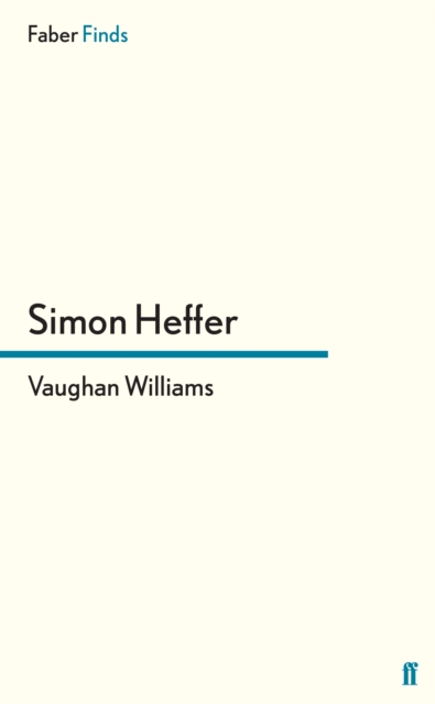 Vaughan Williams, Paperback / softback Book