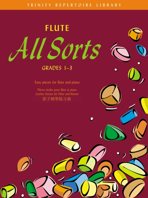 FLUTE ALL SORTS GRADES 13, Sheet music Book