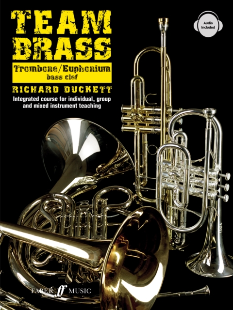 Team Brass: Trombone/Euphonium (Bass Clef), Sheet music Book