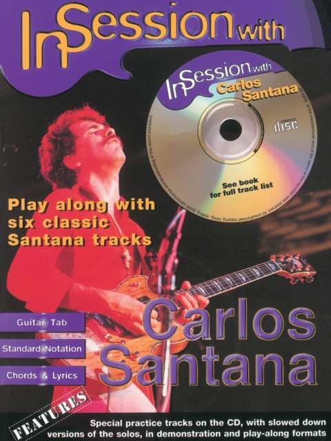 In Session With Carlos Santana, Mixed media product Book