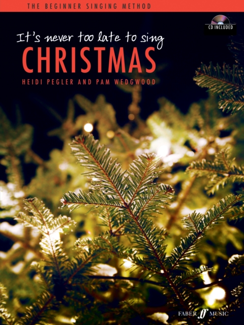 It's never too late to sing: Christmas, Sheet music Book