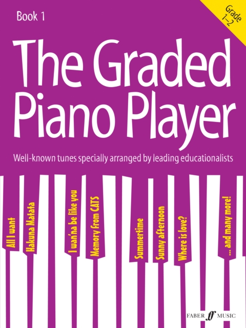The Graded Piano Player: Grade 1-2, Sheet music Book