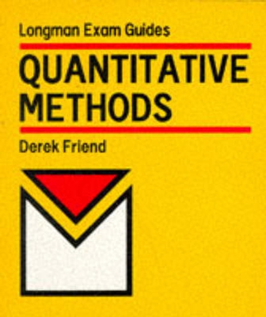 Quantitative Methods, Paperback Book