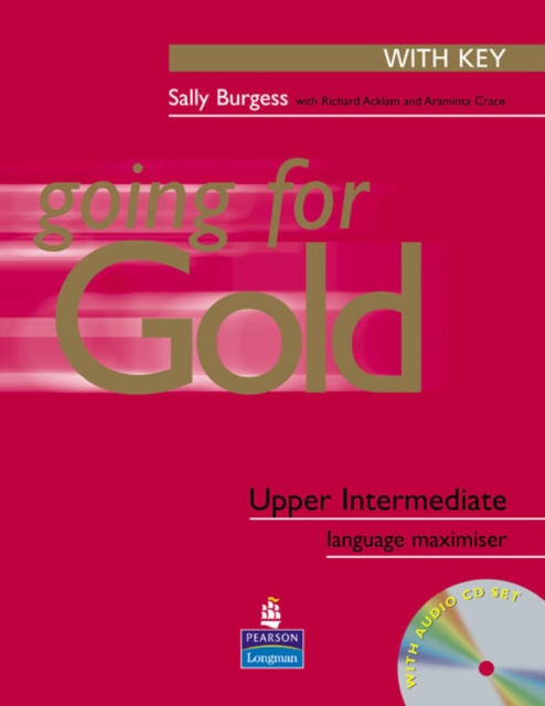 Going for Gold Upper-Intermediate Language Maximiser with Key & CD Pack, Multiple-component retail product Book