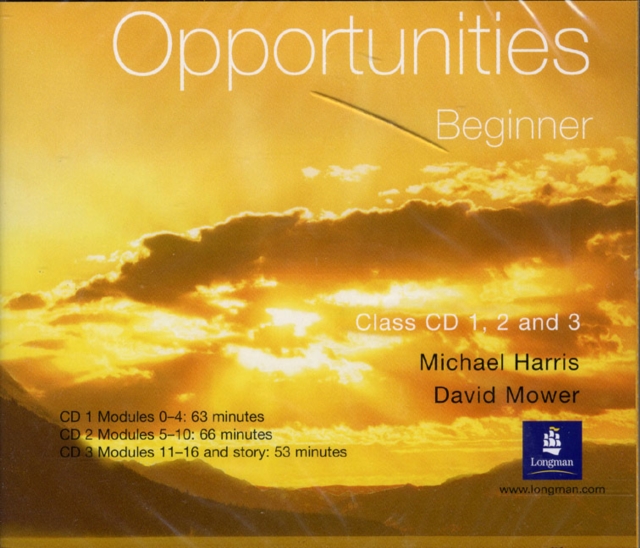 Opportunities Beginner Global Class CD 1-3, CD-Audio Book