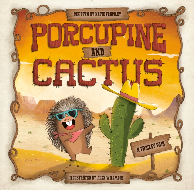 Porcupine and Cactus, Hardback Book