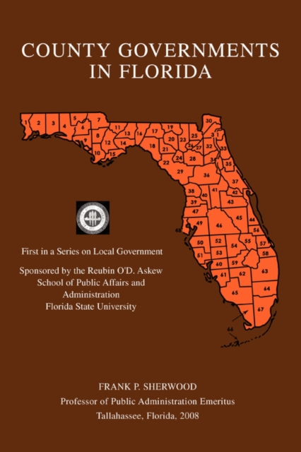 County Governments in Florida : First in a Series on Local Government, Paperback / softback Book