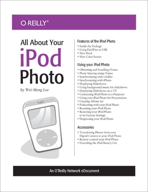 All About Your iPod Photo, PDF eBook