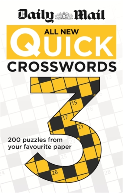 Daily Mail: All New Quick Crosswords 3, Paperback Book