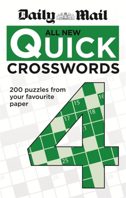 Daily Mail: All New Quick Crosswords 4, Paperback Book