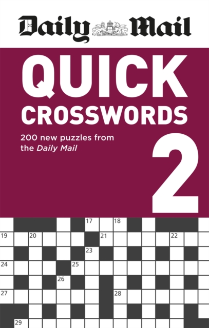 Daily Mail Quick Crosswords Volume 2, Paperback / softback Book
