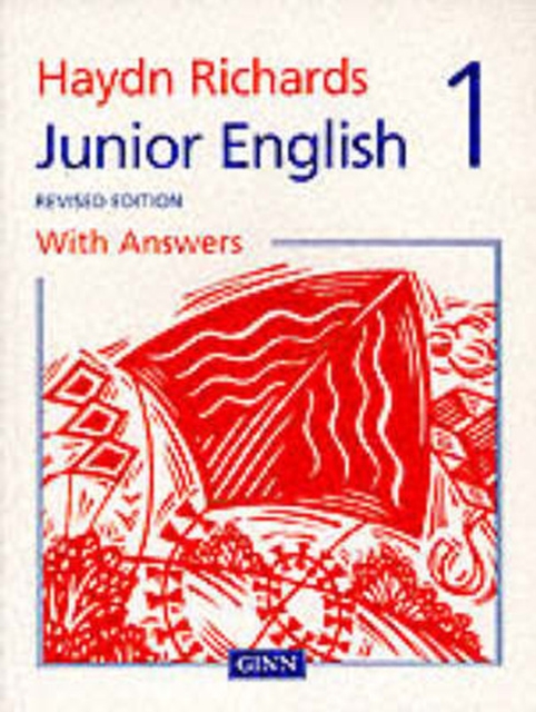 Haydn Richards : Junior English Pupil Book 1 With Answers -1997 Edition, Paperback / softback Book