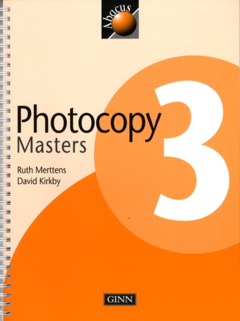 Photocopy Masters : Year 3 Part 4, Spiral bound Book