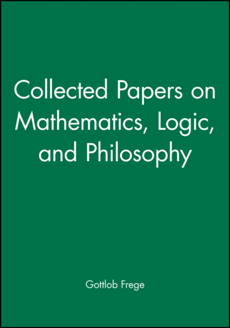 Collected Papers on Mathematics, Logic, and Philosophy, Hardback Book