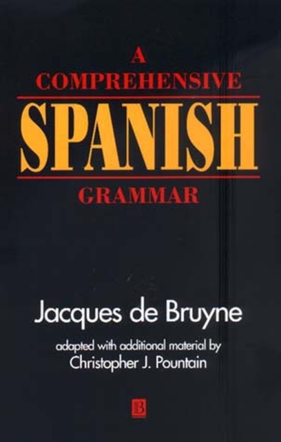 A Comprehensive Spanish Grammar, Paperback / softback Book