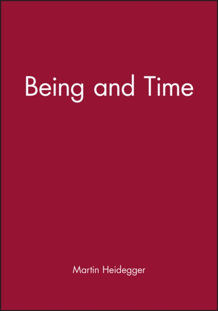 Being and Time, Paperback / softback Book