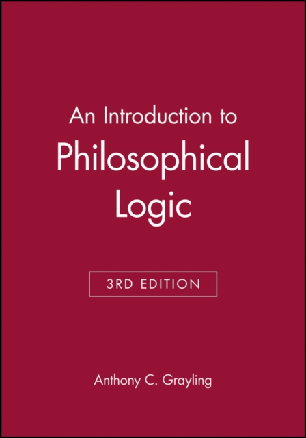 An Introduction to Philosophical Logic, Paperback / softback Book