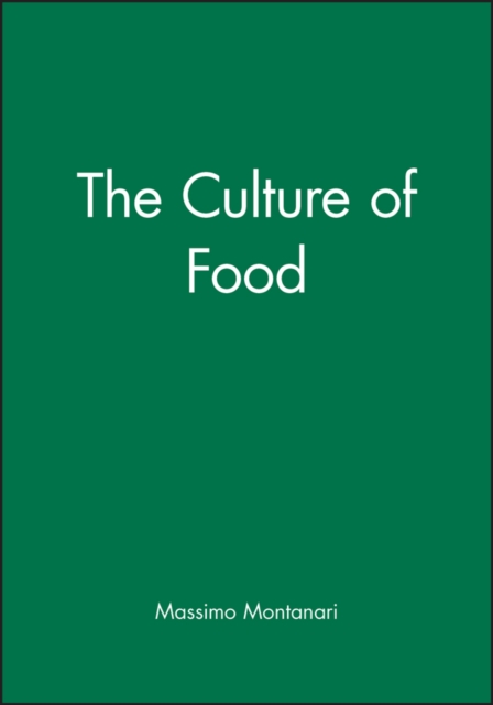The Culture of Food, Paperback / softback Book