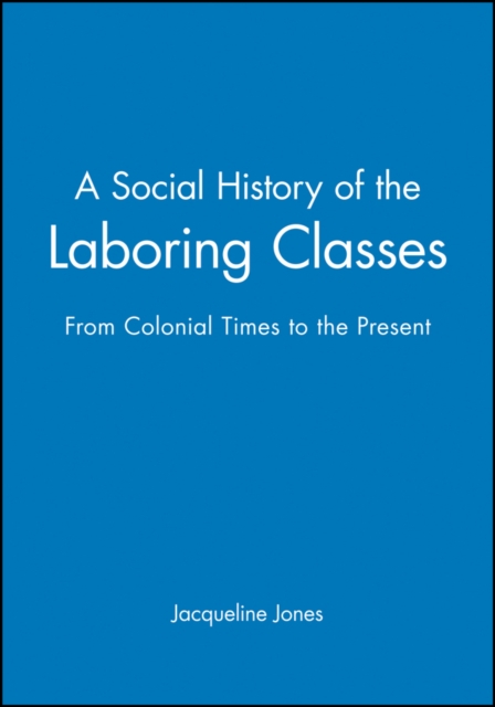 A Social History of the Laboring Classes : From Colonial Times to the Present, Paperback / softback Book