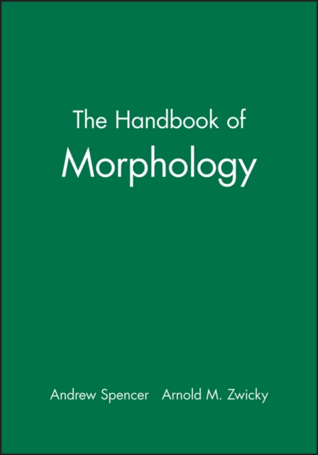 The Handbook of Morphology, Paperback / softback Book