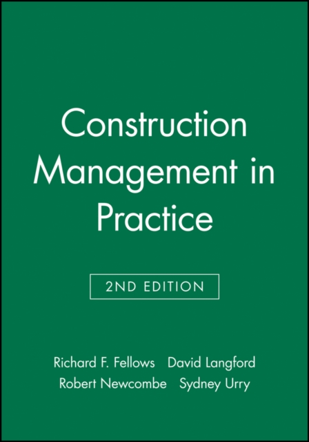 Construction Management in Practice, Paperback / softback Book