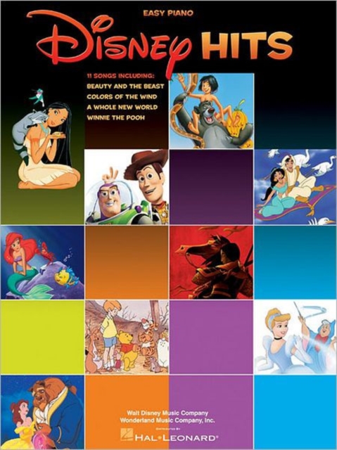 Disney Hits : Easy Piano - 11 Songs, Book Book