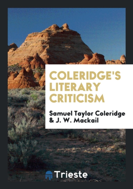 Coleridge's Literary Criticism, Paperback Book