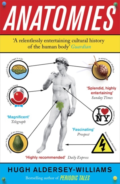 Anatomies : The Human Body, Its Parts and The Stories They Tell, Paperback / softback Book