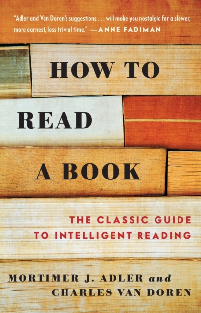How to Read a Book, Paperback / softback Book