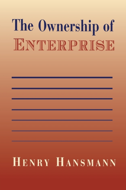 The Ownership of Enterprise, Paperback / softback Book