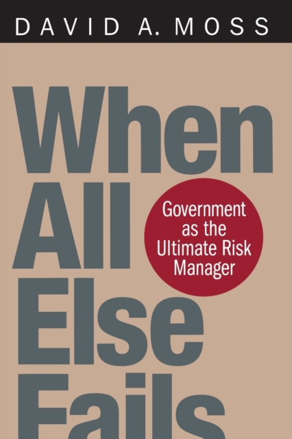 When All Else Fails : Government as the Ultimate Risk Manager, Paperback / softback Book