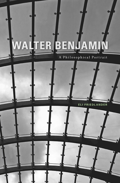 Walter Benjamin : A Philosophical Portrait, Hardback Book
