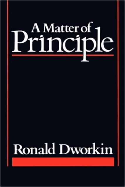 A Matter of Principle, Paperback / softback Book