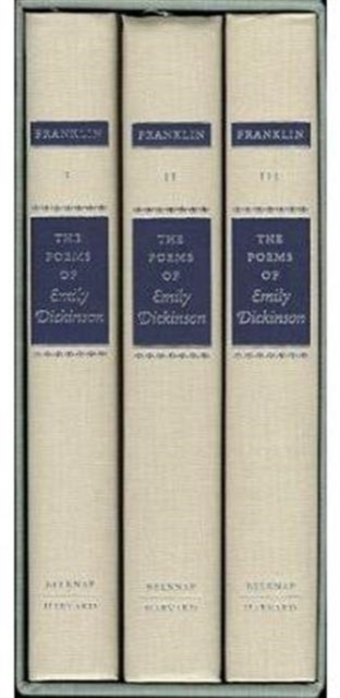 The Poems of Emily Dickinson : Variorum Edition, Hardback Book
