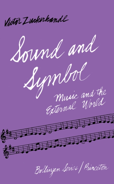 Sound and Symbol, Volume 1 : Music and the External World, Paperback / softback Book